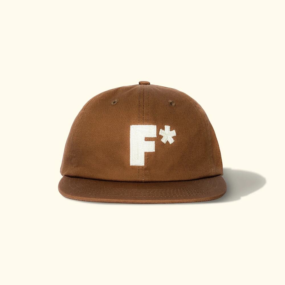 Golf le Fleur F* 6 Panel Hat Brown